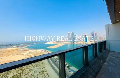 Apartment - 1 - 2 for rent in La Plage Tower - Al Mamzar - Sharjah - Sharjah