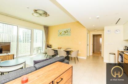Apartment - 1 - 1 for rent in La Vie - Jumeirah Beach Residence - Dubai
