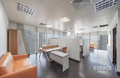 Office Space - Studio - 1 Bathroom for rent in The Prism - Business Bay - Dubai
