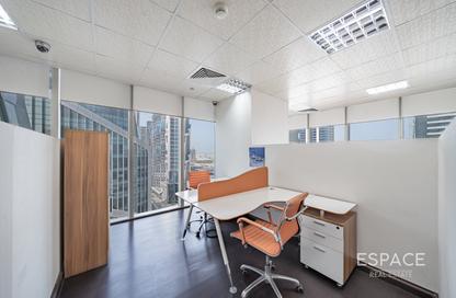 Office Space - Studio - 1 Bathroom for rent in The Prism - Business Bay - Dubai