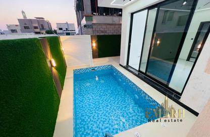 Villa - 5 Bedrooms - 7 Bathrooms for rent in Al Zaheya Gardens - Al Zahya - Ajman Villa - 5 Bedrooms - 7 Bathrooms for rent in Al Zaheya Gardens - Al Zahya - Ajman