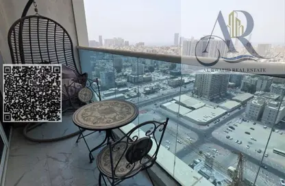 Apartment - 3 Bedrooms - 4 Bathrooms for rent in Oasis Tower - Al Rashidiya 1 - Al Rashidiya - Ajman