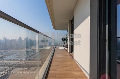 Apartment - 3 Bedrooms - 4 Bathrooms for sale in Marina Vista Tower 2 - Marina Vista - Emaar Beachfront - Dubai Harbour - Dubai Apartment - 3 Bedrooms - 4 Bathrooms for sale in Marina Vista Tower 2 - Marina Vista - Emaar Beachfront - Dubai Harbour - Dubai