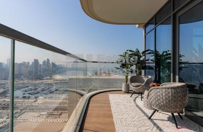 Apartment - 3 Bedrooms - 4 Bathrooms for sale in Marina Vista Tower 2 - Marina Vista - Emaar Beachfront - Dubai Harbour - Dubai