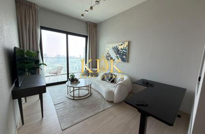 Apartment - 1 - 2 for rent in Binghatti Heights - District 10 - Jumeirah Village Circle - Dubai