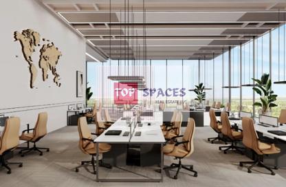 Office Space - Studio - 2 Bathrooms for sale in Binghatti Amberhall - District 13 - Jumeirah Village Circle - Dubai