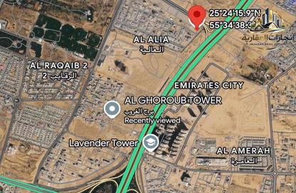 Land - Studio for sale in Ajman Hills - Al Alia - Ajman Land - Studio for sale in Ajman Hills - Al Alia - Ajman