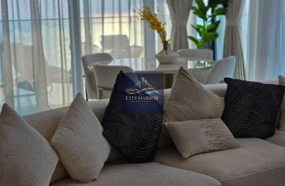 Apartment - 3 Bedrooms - 3 Bathrooms for rent in Beach Vista Tower 1 - Beach Vista - Emaar Beachfront - Dubai Harbour - Dubai