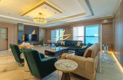Apartment - 4 Bedrooms - 6 Bathrooms for rent in Elite Residence - Dubai Marina - Dubai