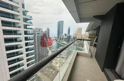 شقة - غرفة نوم - 1 حمام للايجار في برج إسكان - دبي مارينا - دبي
