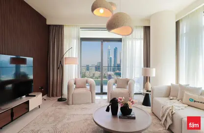 شقة - 3 غرف نوم - 3 حمامات للايجار في برج Marina Vista 2 - مارينا فيستا - إعمار بيتشفرونت - دبي هاربور - دبي