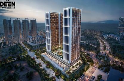 Apartment - 1 Bedroom - 2 Bathrooms for sale in Binghatti Elite - Dubai Production City (IMPZ) - Dubai