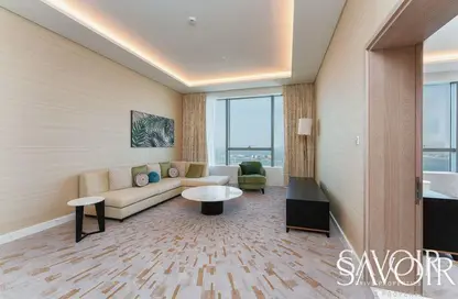 Apartment - 1 Bedroom - 2 Bathrooms for rent in The Palm Tower - Palm Jumeirah - Dubai
