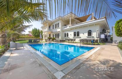 Villa - 6 Bedrooms - 7 Bathrooms for rent in Signature Villas Frond A - Signature Villas - Palm Jumeirah - Dubai