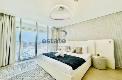 شقة - غرفة نوم - 2 حمامات للايجار في عزيزي عالية - الجداف - دبي