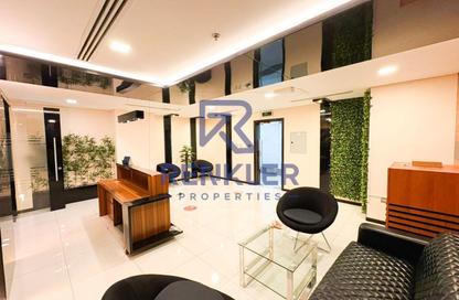 Office Space - Studio - 1 Bathroom for rent in Clover Bay Tower - Business Bay - Dubai