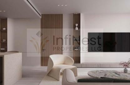 Apartment - 1 - 1 for sale in Binghatti Starlight - Dubai Healthcare City 2 - Al Jaddaf - Dubai