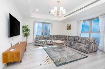 شقة - 3 غرف نوم - 4 حمامات للايجار في برج الأميرة - دبي مارينا - دبي