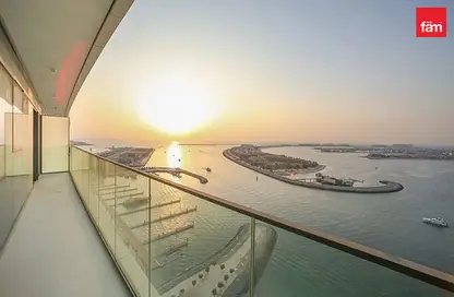 Apartment - 2 Bedrooms - 2 Bathrooms for rent in Beach Vista Tower 1 - Beach Vista - Emaar Beachfront - Dubai Harbour - Dubai