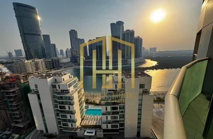 Apartment - 3 - 4 for rent in Beach Towers - Shams Abu Dhabi - Al Reem Island - Abu Dhabi