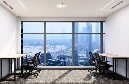 مكتب - استوديو - 1 حمام للايجار في برج لطيفة - شارع الشيخ زايد - دبي