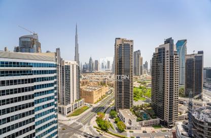 Apartment - Studio - 1 Bathroom for rent in Marquise Square Tower - Business Bay - Dubai