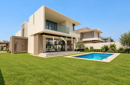 Villa - 4 - 5 for rent in Jebel Ali Village Villas - Jebel Ali Village - Jebel Ali - Dubai