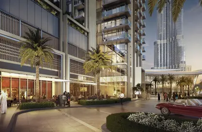 شقة - غرفة نوم - 1 حمام للبيع في سانت ريجيس ريزيدنس - برج خليفة - وسط مدينة دبي - دبي