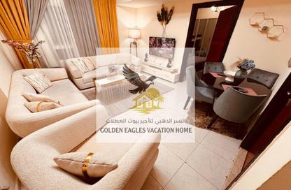 Apartment - 1 Bedroom - 2 Bathrooms for rent in New Al Taawun Road - Al Taawun - Sharjah