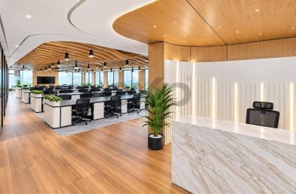Office Space - Studio - 1 for rent in Emaar Business Park Building 1 - Emaar Business Park - Sheikh Zayed Road - Dubai