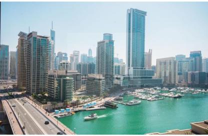 Apartment - 1 Bedroom - 2 Bathrooms for rent in Marina Quays West - Marina Quays - Dubai Marina - Dubai