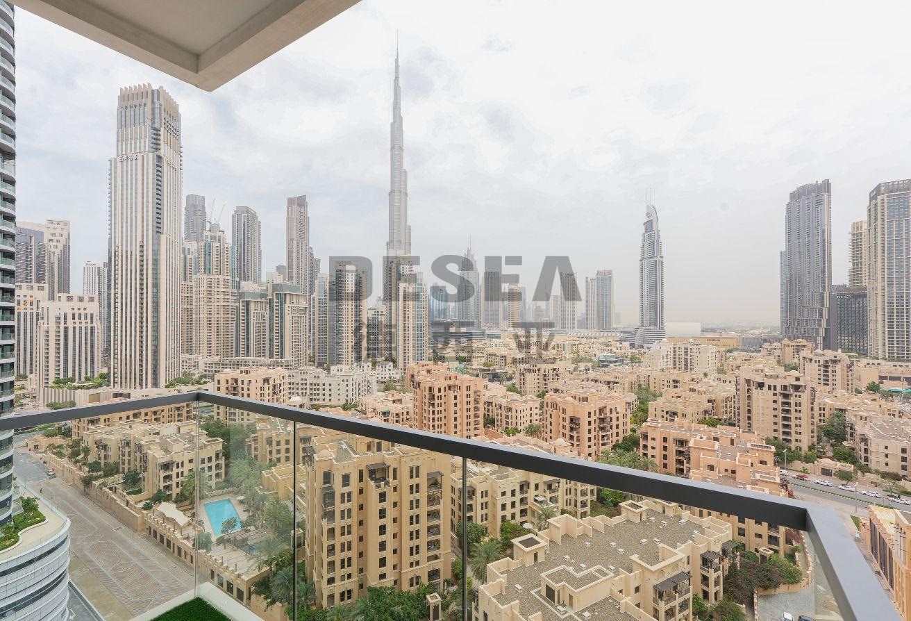 Vacant | Burj Khalifa View | With Maids Room