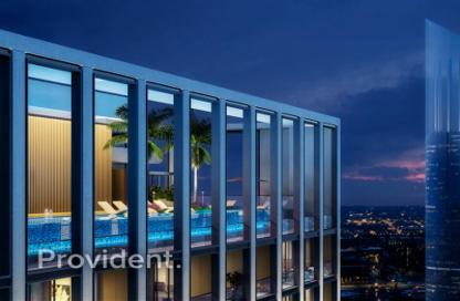 Office Space - Studio - 1 Bathroom for sale in Binghatti Moonlight - Al Jaddaf - Dubai