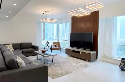 Apartment - 4 Bedrooms - 5 Bathrooms for rent in Al Mesk Tower - Dubai Marina Towers - Dubai Marina - Dubai