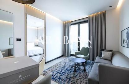 Apartment - 1 - 1 for rent in Jumeirah Gate Tower 2 - The Address Jumeirah Resort and Spa - Jumeirah Beach Residence - Dubai