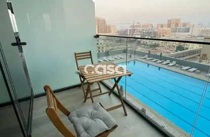 شقة - 1 حمام للايجار في بلوم تاورز سي - ابراج بلووم - الضاحية 10 - قرية جميرا الدائرية - دبي