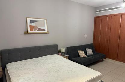 Apartment - Studio - 1 Bathroom for rent in Al Dhafra 4 - Al Dhafra - Greens - Dubai
