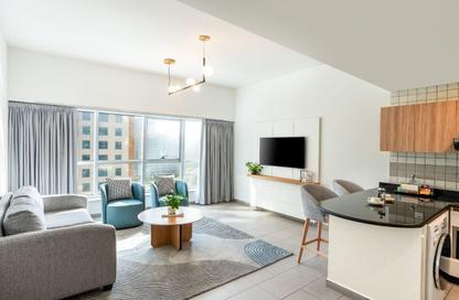 Apartment - 1 - 1 for rent in Citadines Metro Central Hotel Apartments - Barsha Heights (Tecom) - Dubai