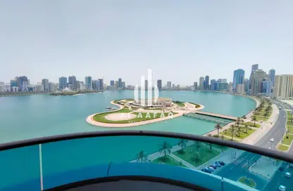 Apartment - 4 Bedrooms - 4 Bathrooms for rent in Blue Tower - Al Majaz 3 - Al Majaz - Sharjah