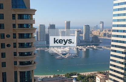 Apartment - 2 Bedrooms - 2 Bathrooms for rent in Sulafa Tower - Dubai Marina - Dubai