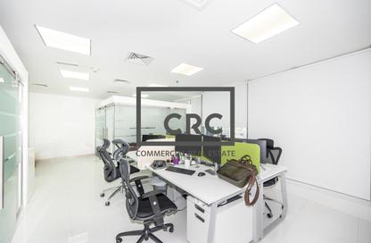 Office Space - Studio - 1 Bathroom for rent in I Rise Tower - Barsha Heights (Tecom) - Dubai