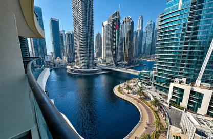 Apartment - 1 Bedroom - 1 Bathroom for sale in Time Place Tower - Dubai Marina - Dubai