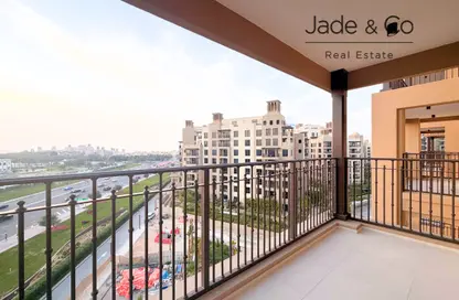 Apartment - 1 Bedroom - 1 Bathroom for rent in Al Jazi 2 - Madinat Jumeirah Living - Umm Suqeim - Dubai