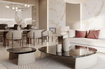 Apartment - 2 - 2 for sale in Aeternitas Tower - Dubai Marina - Dubai