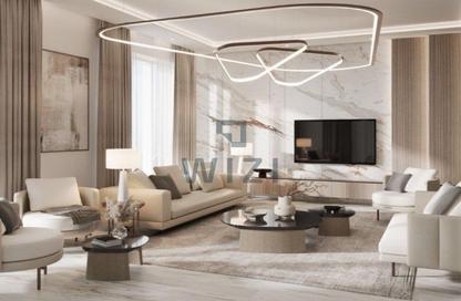 Apartment - 2 - 2 for sale in Aeternitas Tower - Dubai Marina - Dubai