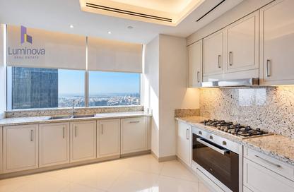Apartment - 4 - 5 for rent in The Address Sky View Tower 1 - The Address Sky View Towers - Downtown Dubai - Dubai