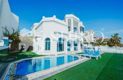 Villa - 4 Bedrooms - 4 Bathrooms for rent in Frond M - Signature Villas - Palm Jebel Ali - Dubai