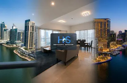 Apartment - 2 Bedrooms - 3 Bathrooms for rent in JAM Marina Residence - Dubai Marina - Dubai