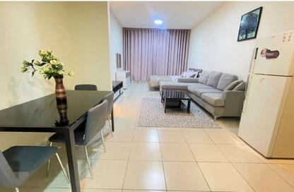 Apartment - Studio - 1 for rent in Ajman One Towers - Al Sawan - Ajman