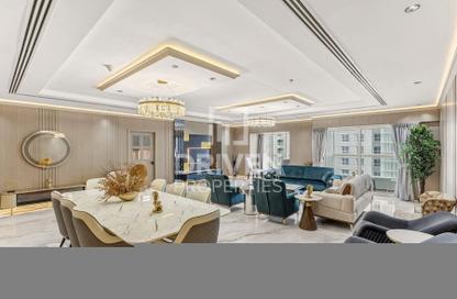 Apartment - 4 Bedrooms - 4 Bathrooms for rent in Elite Residence - Dubai Marina - Dubai